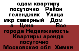 сдам квартиру посуточно › Район ­ геленджик › Улица ­ мкр северный › Дом ­ 12 а › Цена ­ 1 500 - Все города Недвижимость » Квартиры аренда посуточно   . Московская обл.,Химки г.